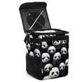 thumbnail image 1 of Panda Foldable Car Trash Can with Lid, Leak-proof, Hanging Storage Bag - Car Trash Bin, Trash Can for Car, Car Garbage Can, 1 of 6