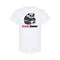 thumbnail image 1 of Panda Gamer T-Shirt Men -Image by Shutterstock, Male Small, 1 of 2