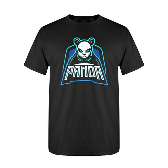 Panda Gaming Esport T-Shirt Men -Image by Shutterstock, Male 3X-Large