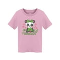 thumbnail image 1 of Panda Girl Drinking Pink Juice T-Shirt Toddler -Image by Shutterstock,  5 Toddler, 1 of 2