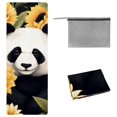 thumbnail image 1 of Panda Gym Towel and Hot Yoga Towel with Storage Bag, 72.8"x26.8" Yoga Blanket for Yoga, Pilates, Fitness, Etc., 1 of 6