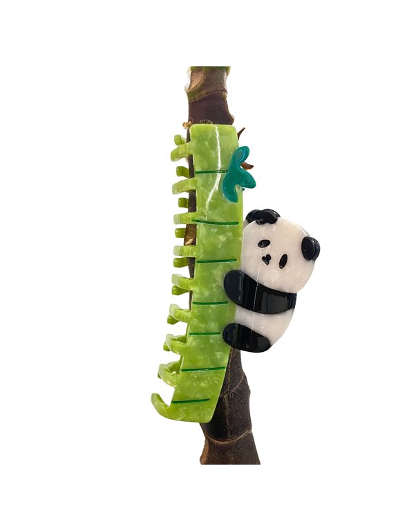 Panda Hair Clip for Women Girl Lovely Hairpins Jaw Clip Barrettes for Girls Ponytail Holder Hair Decoration