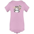 thumbnail image 1 of Panda Hanging In The Tree Bodysuit Infant -Image by Shutterstock,  Newborn, 1 of 2
