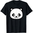 thumbnail image 1 of Panda Happy fun graphic great for School Anime Japanese Gift T-Shirt, 1 of 5