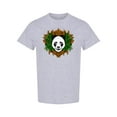 thumbnail image 1 of Panda Head Engraving Ornament T-Shirt Men -Image by Shutterstock, Male Medium, 1 of 2