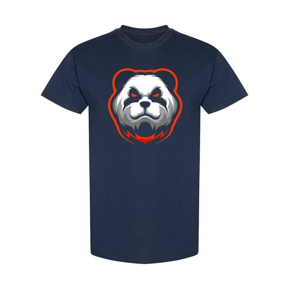 Panda Head Mascot  T-Shirt Men -Image by Shutterstock, Male Medium