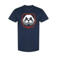 thumbnail image 1 of Panda Head Mascot  T-Shirt Men -Image by Shutterstock, Male Small, 1 of 2