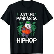 Panda Hiphop Music I just love Pandas T-Shirt