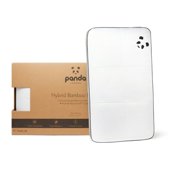 Panda Hybrid Memory Foam Bamboo Adult Pillow