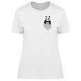 thumbnail image 1 of Panda In The Pocket Tee Women's -Image by Shutterstock, 1 of 2