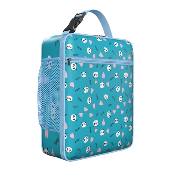 Panda Insulated Lunch Bag Box Men Reusable Lunch Tote Bag Water-Resistant Lunchbox School Hiking
