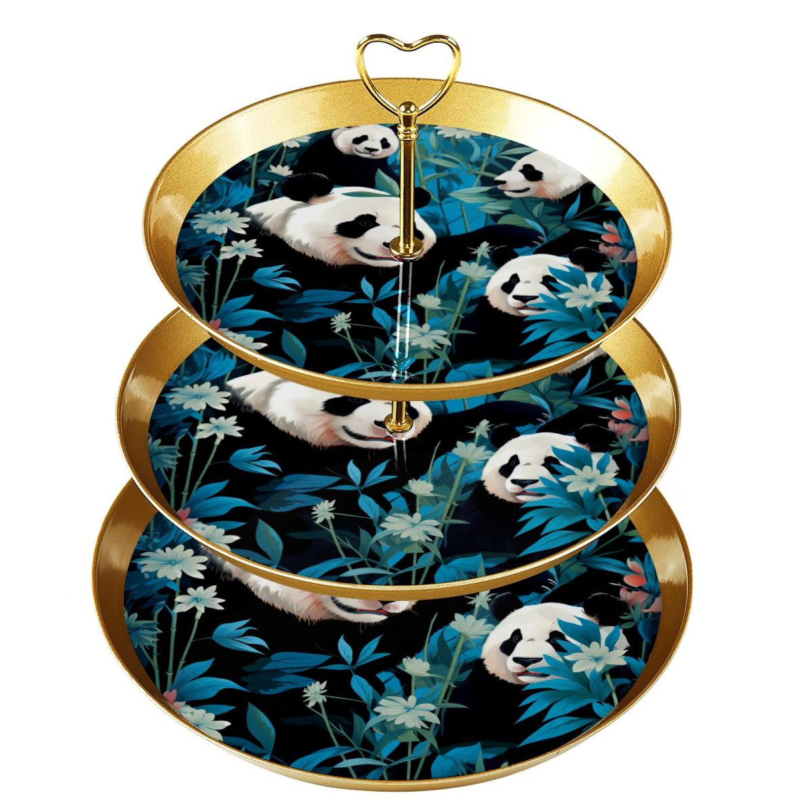 Panda Kitchen Organizer Stand With Plastic Discs And Iron Pillars panda-kitchen-organizer-stand-with-plastic-discs-and-iron-pillars
