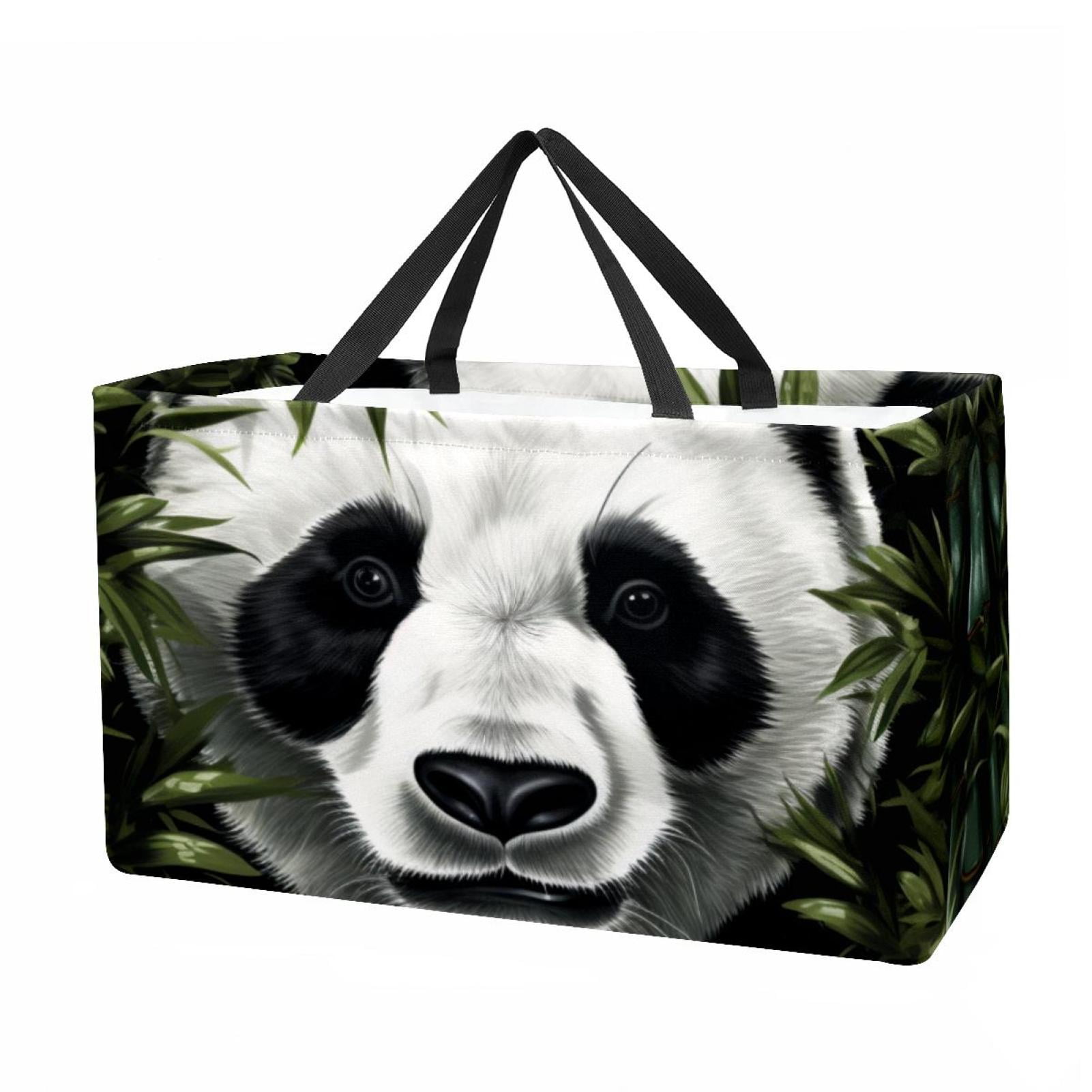 Panda Large Capacity Reusable Foldable Oxford Cloth Storage Bin ...