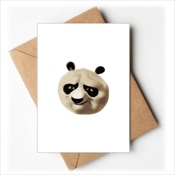 Panda Large Cat China Animal Lovely Greeting Cards You are Invited Invitations