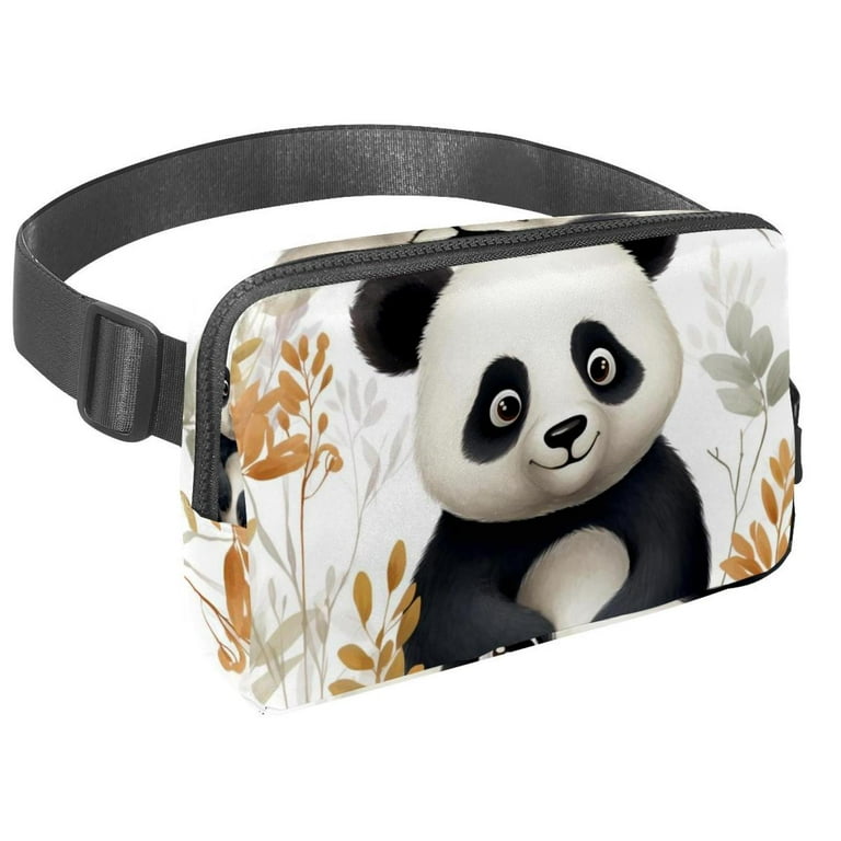Panda Lightweight Adjustable Belt Bag with Extension Strap Unisex Fanny Pack Sling Bag Walmart