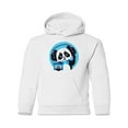 thumbnail image 1 of Panda Listening To Music Hoodie Juniors -Image by Shutterstock,  x-Large, 1 of 4