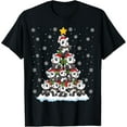 thumbnail image 1 of Panda Lover Xmas Gift Panda Christmas Tree T-Shirt, 1 of 3