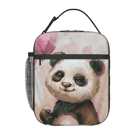 Panda Lunch Bag Portable Thermal Lunch Box for Men and Women