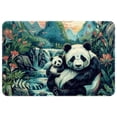 thumbnail image 1 of Panda Machine Washable Non-Slip Polyester Door Rugs Office Rug Indoor Rug, 1 of 6