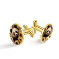 thumbnail image 1 of Panda Men's Cufflink Sets for Formal Attire, Made of Stainless Steel, for Any Special Occasion, 1 of 6