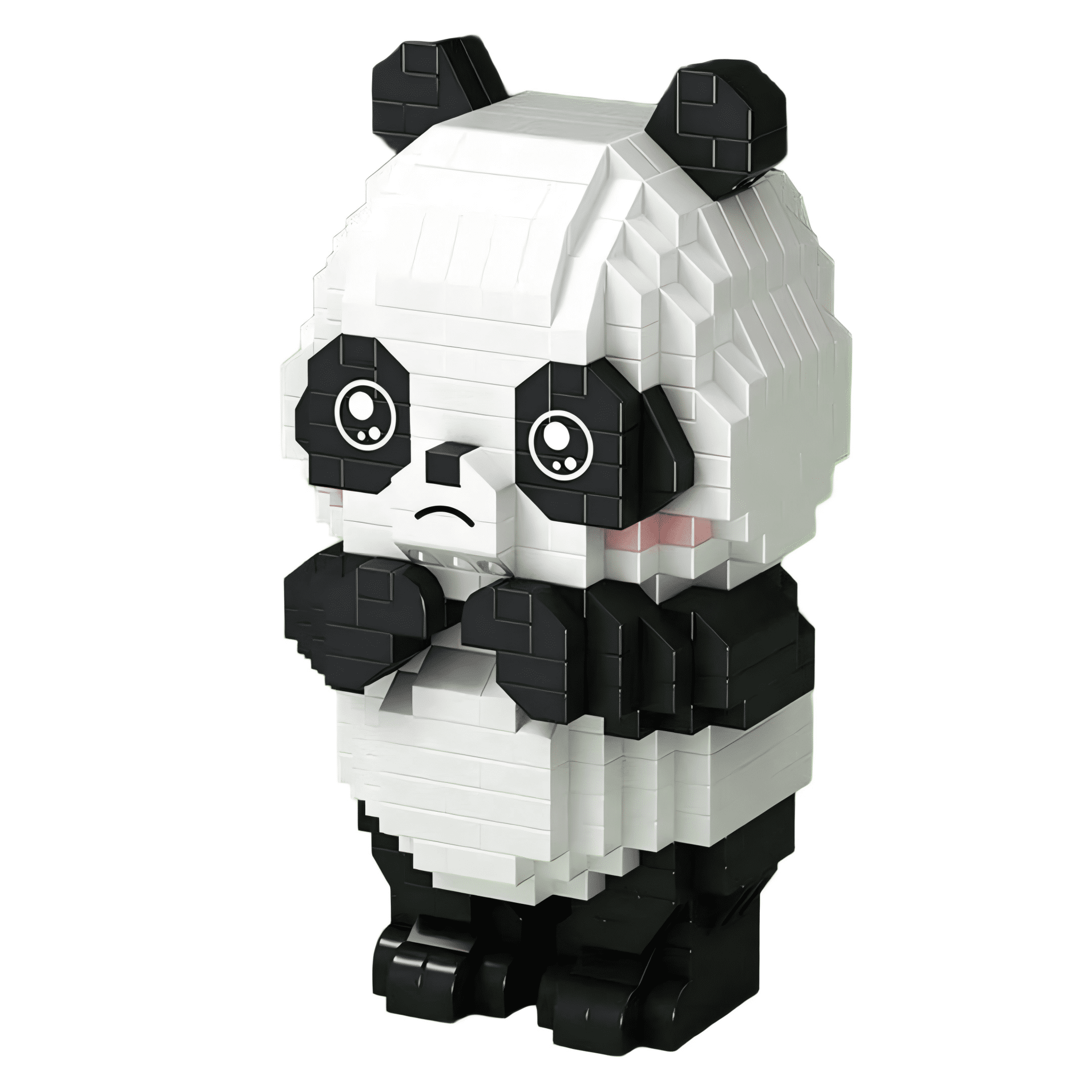 Panda Micro Mini Building Block Set, Standing Panda Micro Brick Decor ...