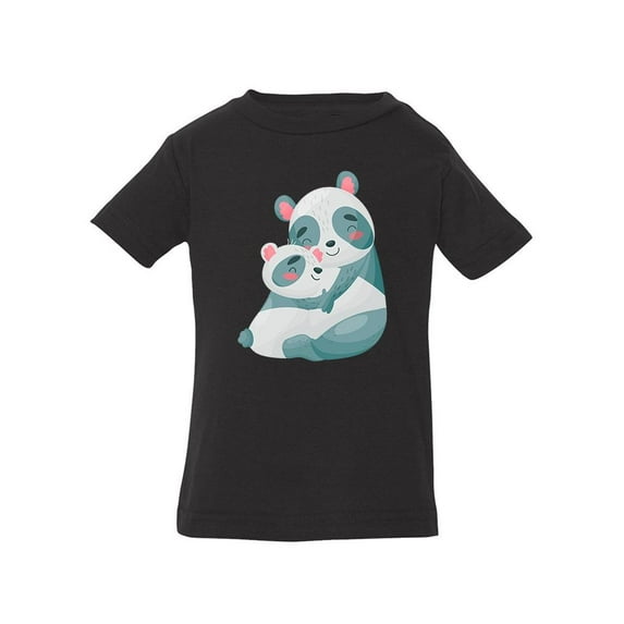 Panda Mom And Cub T-Shirt Infant -Image by Shutterstock, 24 Months