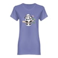thumbnail image 1 of Panda Mom And Son Shaped T-Shirt Women -Image by Shutterstock, Female Medium, 1 of 2