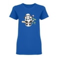 thumbnail image 1 of Panda Mom And Son Shaped T-Shirt Women -Image by Shutterstock, Female x-Large, 1 of 2