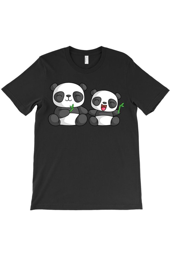 Panda Mother Father And Child Funny Bear Lovers Father's Day Graphic - Thoughtful Gift Idea, H22198 T-Shirt, for Men and Women, Up to Size 5XL