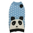 thumbnail image 1 of Panda Motif Dog Sweater, 1 of 6