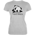 thumbnail image 1 of Panda Need Sleep Juniors Soft T Shirt Heather MD, 1 of 1