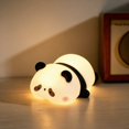 Panda Night Light, LED Squishy Novelty Animal Cute Lamp, Food Grade ...