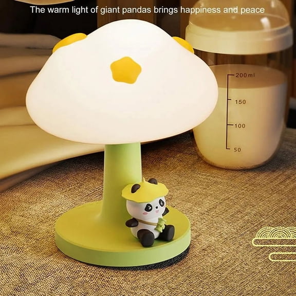 Panda Nightlight for Kids Cloud Panda Night Lamp Soft Cloud Panda Night Lamp Cute Decor for Nursery Baby Room Nice Toys