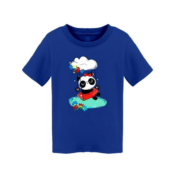 Panda On A Swing T-Shirt Toddler -Image by Shutterstock,  2 Toddler