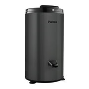 Panda 22lbs Portable Spin Dryer, Stainless Steel Drum, 3200RPM Spin Speed, Gravity Drain, Dark Gray