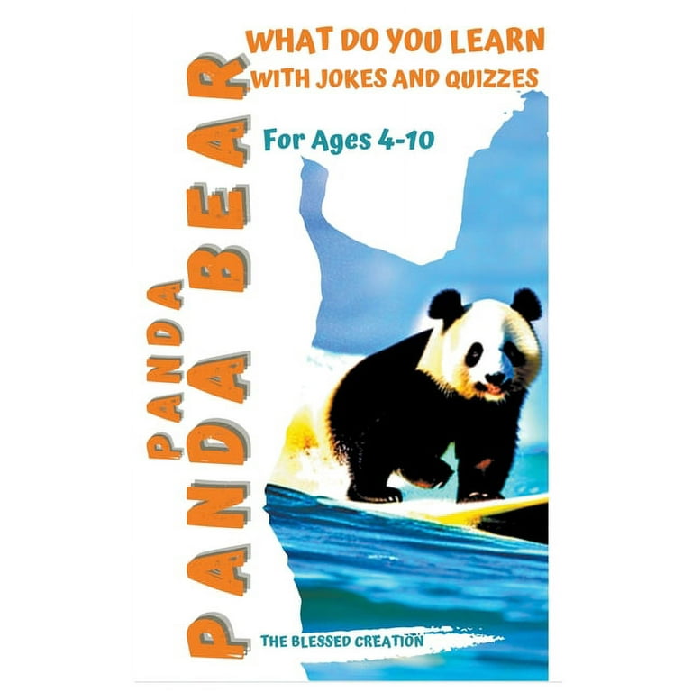 Panda Panda Bear What Do You Learn: With Jokes and Quizzes (Paperback) -  Walmart.com