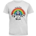 thumbnail image 1 of Panda Pandicorn One Day I'll Fly Mens T Shirt White 4X-LG, 1 of 1