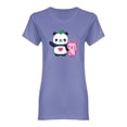 thumbnail image 1 of Panda Pixel Art Shaped Tee Women's -Image by Shutterstock, 1 of 2