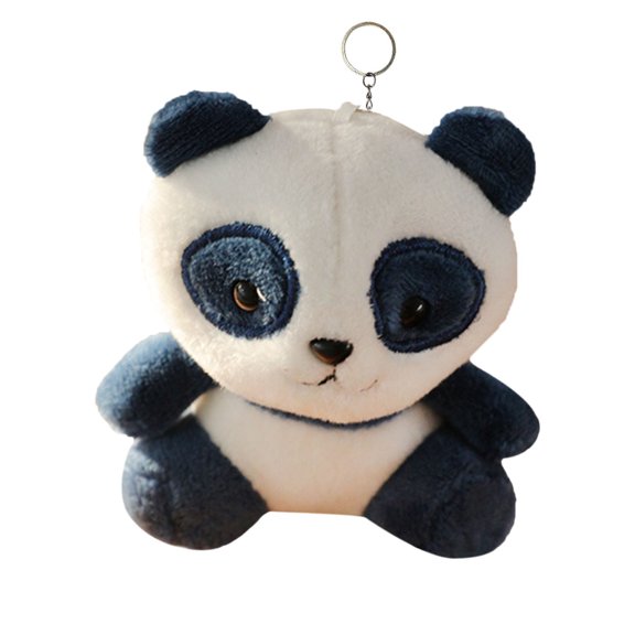 Panda Plush Keychain - Stuffed Animal Bag Pendant,Soft Plush Toy for Backpacks,Student Accessories,Girls' Gift,Panda Key Ring,Plush Backpack Decor,Stuffed Pendant,Children's Keychain(C)