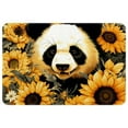 thumbnail image 1 of Panda Polyester Non-Slip Machine Washable Indoor Mat Office Mat Kitchen Rugs, 1 of 6