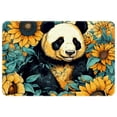 thumbnail image 1 of Panda Polyester Non-Slip Outdoor Carpet Door Mat - Machine Washable Door Rugs, 1 of 6