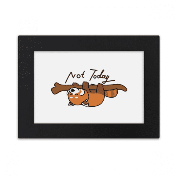 Panda Red Raccoon Bed Art Deco Fashion Desktop Photo Frame Ornaments Picture Art Painting