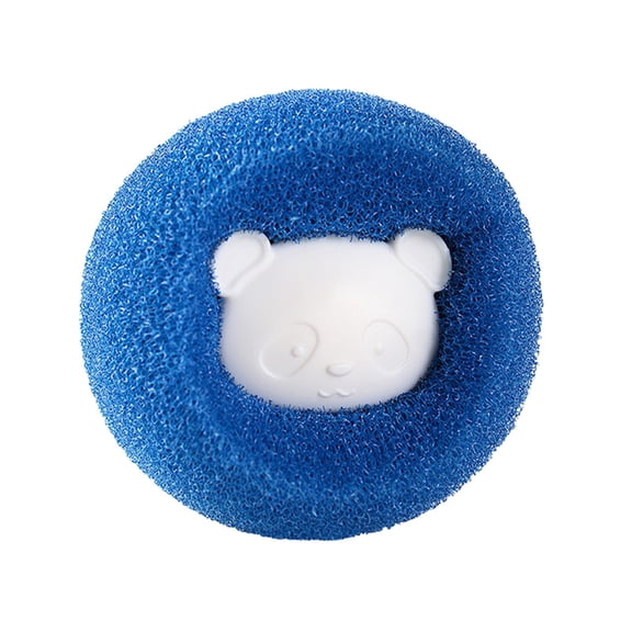 Panda Shape Washing Machine Sponge Cleaning Ball Reusable Lint And Pet Hair Catcher Laundry Tool