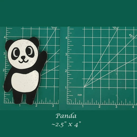 Panda Silicone Freshie Mold