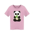 thumbnail image 1 of Panda Sits And Eats Bamboo T-Shirt Toddler -Image by Shutterstock,  3 Toddler, 1 of 2