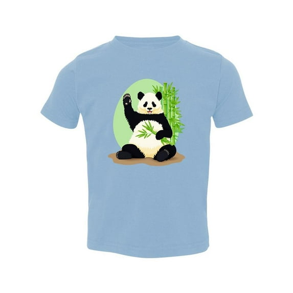 Panda Sitting With Bamboo T-Shirt Toddler -Image by Shutterstock, 4 Toddler