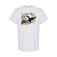 thumbnail image 1 of Panda Sleeping On A Tree T-Shirt Men -Image by Shutterstock, Male XX-Large, 1 of 2