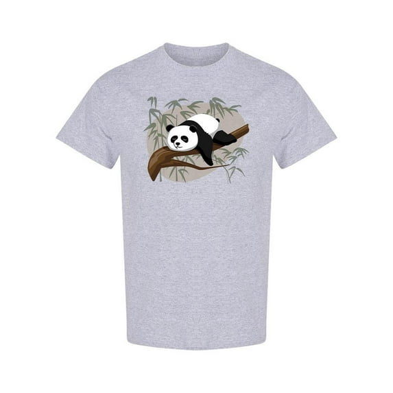 Panda Sleeping On A Tree T-Shirt Men -Image by Shutterstock, Male x-Large