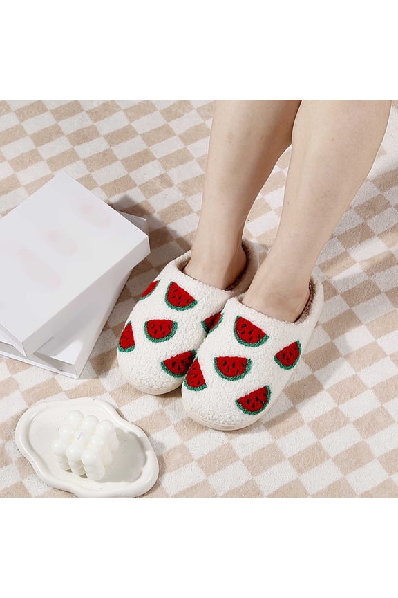 Panda Slippers Women's Comfort Memory Foam House Slippers Plush Lining Bedroom Shoes Indoor Outdoor White 39