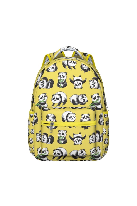 Panda Sports Backpack for Gym & School - Ventilated Back Panel, Separate Wet/Dry Compartments, Stretchable Side Pockets for Water Bottles Panda Design